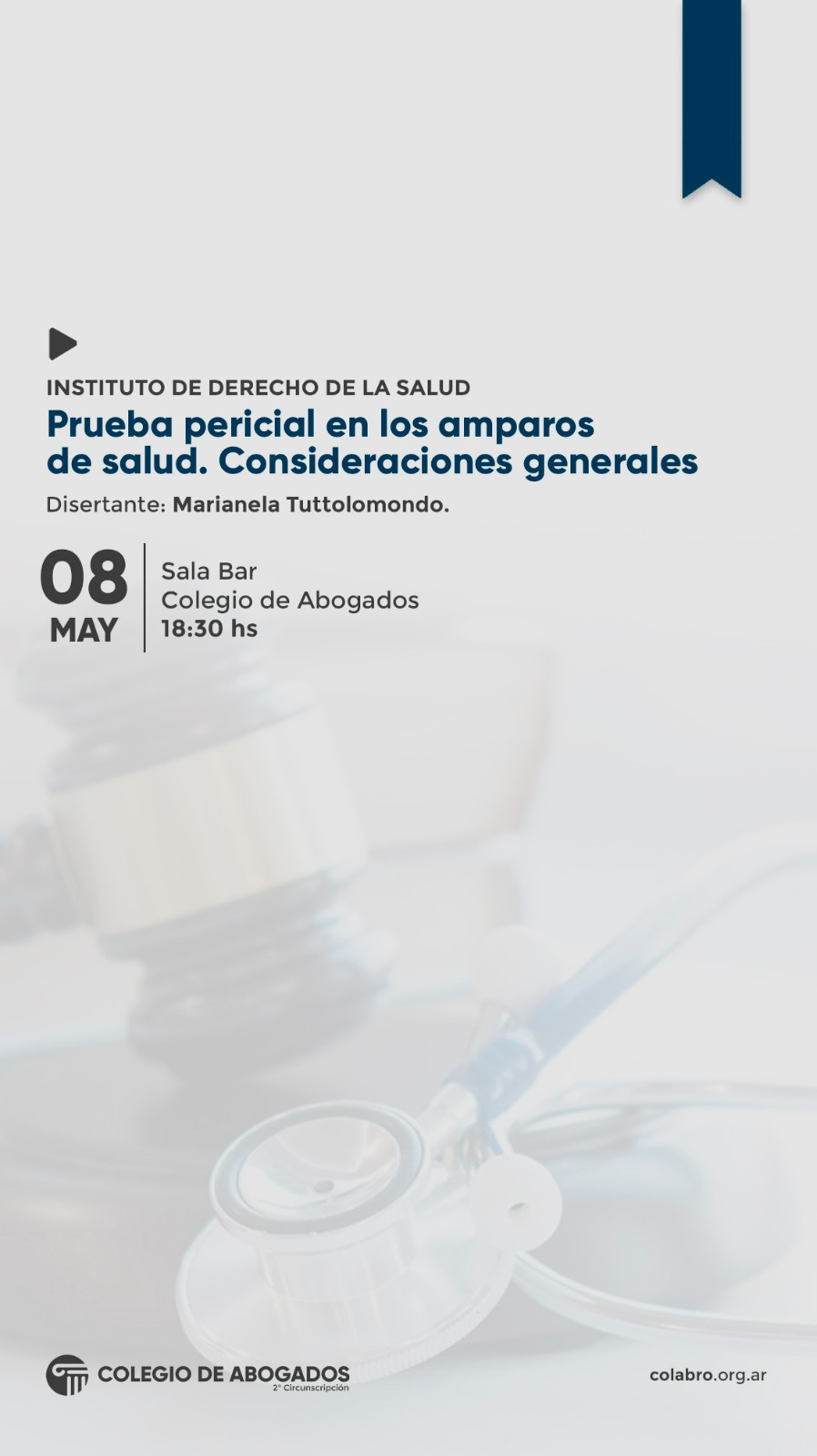 Prueba pericial en los amparos de salud. Consideraciones generales - 08/05/2024